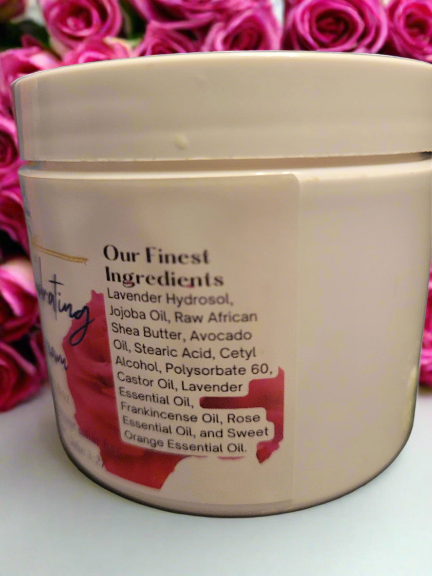 Ultra Hydrating Face Cream - Avocado Oil, Shea Butter & Jojoba Oil with Frankincense