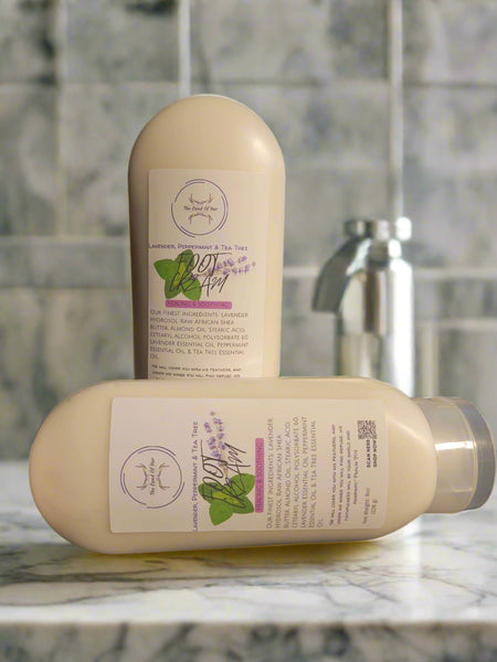tea tree and lavender lotion Lavender, Peppermint & Tea Tree Foot Cream – The Land of Her, LLC Lavender  Products & Lavender Farm