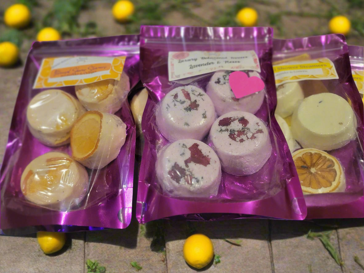 Botanical Shower/Bath Steamers  Aromatherapy Discs