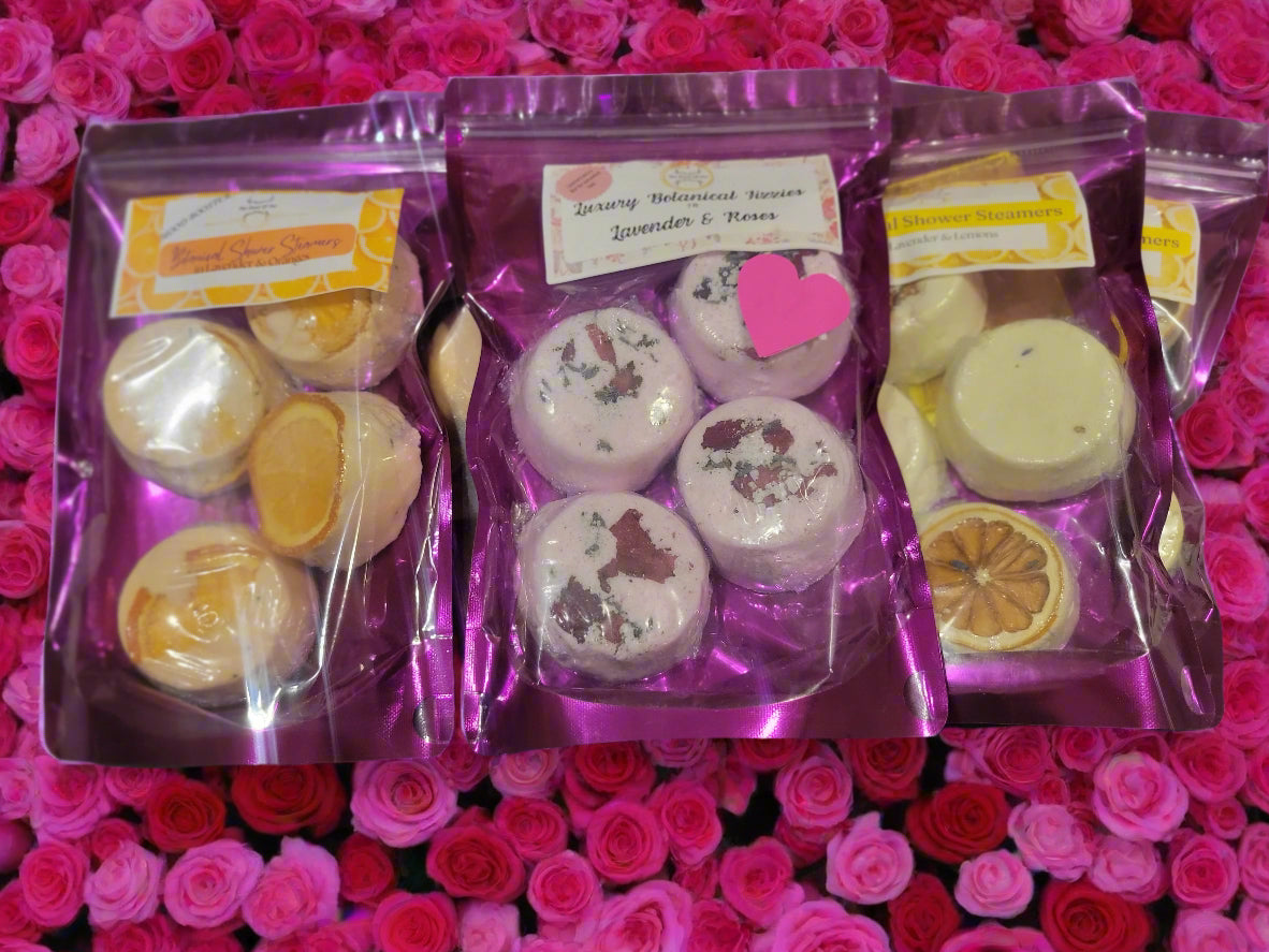 Botanical Shower/Bath Steamers  Aromatherapy Discs