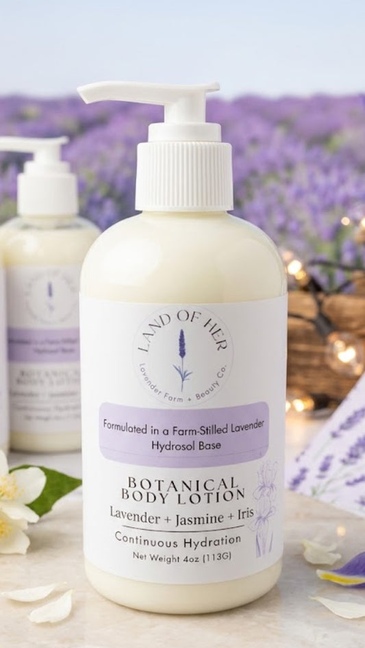Body Lotion in Lavender + Jasmine+Iris